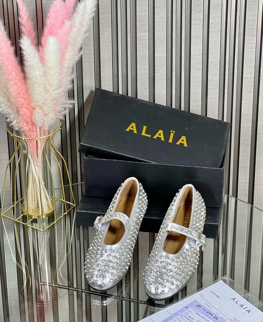 alaia балетки,,alaia ,мюли эконика,женская
