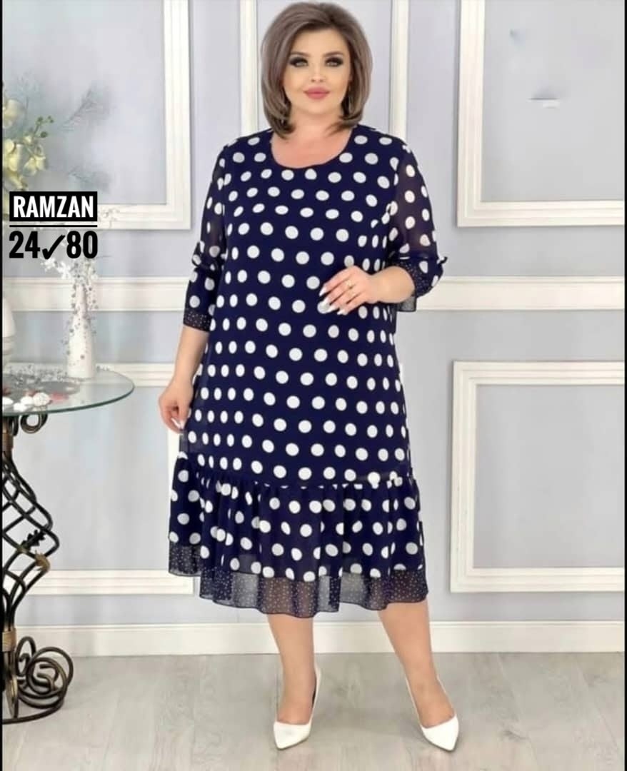 платье в горошек,платье женское,вечернее платье больших размеров нарядное в горошек saliya brand,платье больших размеров,нарядное платье