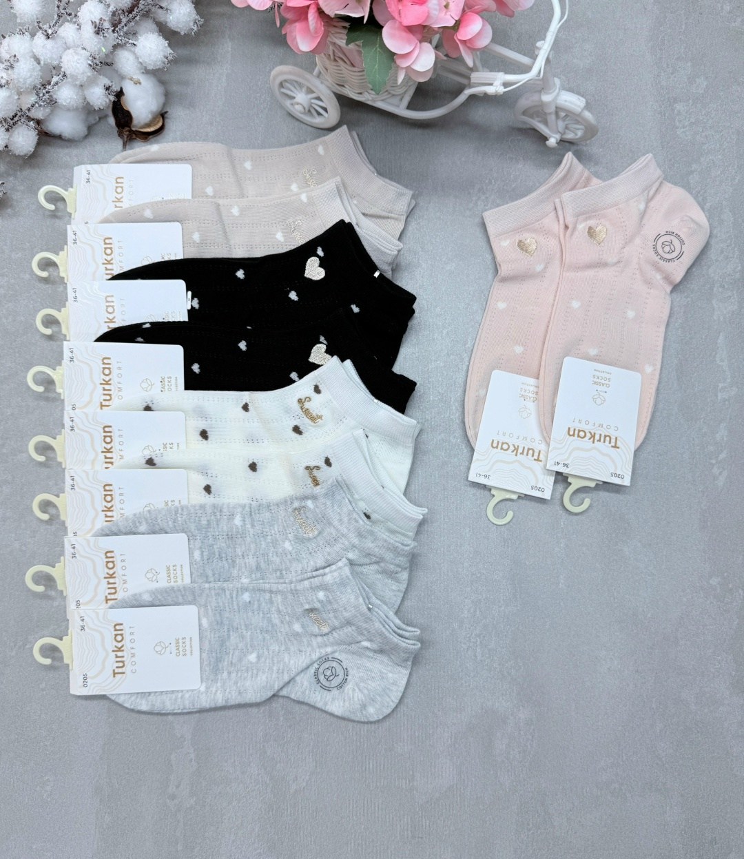 носки женские 10 пар,носки женские,носки женские комплект,носки хлопковые женские,носки