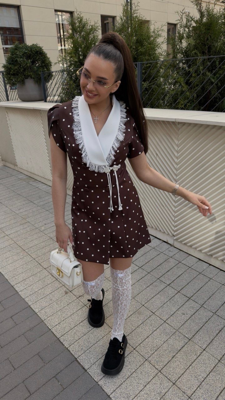 платье в горошек,платье с воротником,сарафан,платье летнее,платье