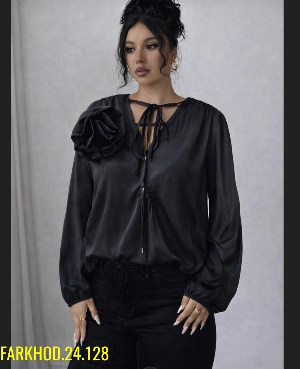 элегантная блузка,блуза,нарядная блузка,женская блузка,блузка с бантом