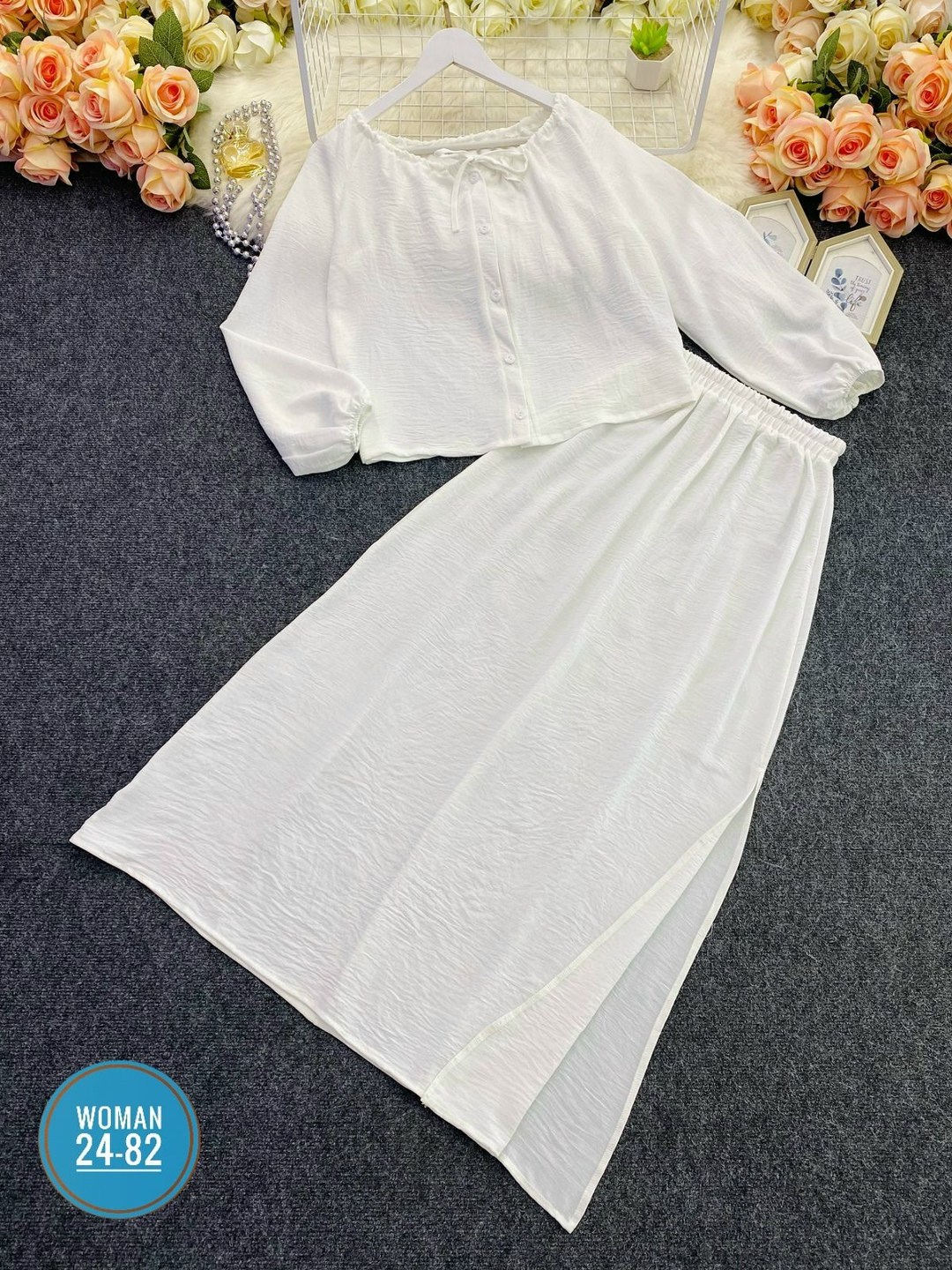 летний костюм с длинной юбкой,костюм с юбкой,костюм с юбкой женский,женские летние костюмы,муслиновый костюм с шортами