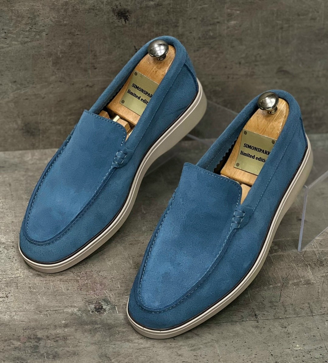 лоферы loro piana summer walk замшевые,мужские лоферы loro piana,,loro piana лоферы синие,мокасины лоро пиано мужские