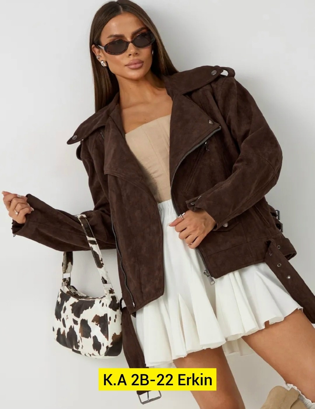 косуха кожаная куртка оверсайз saint shine,куртка косуха,куртка женская,куртка женская косуха,замшевая куртка