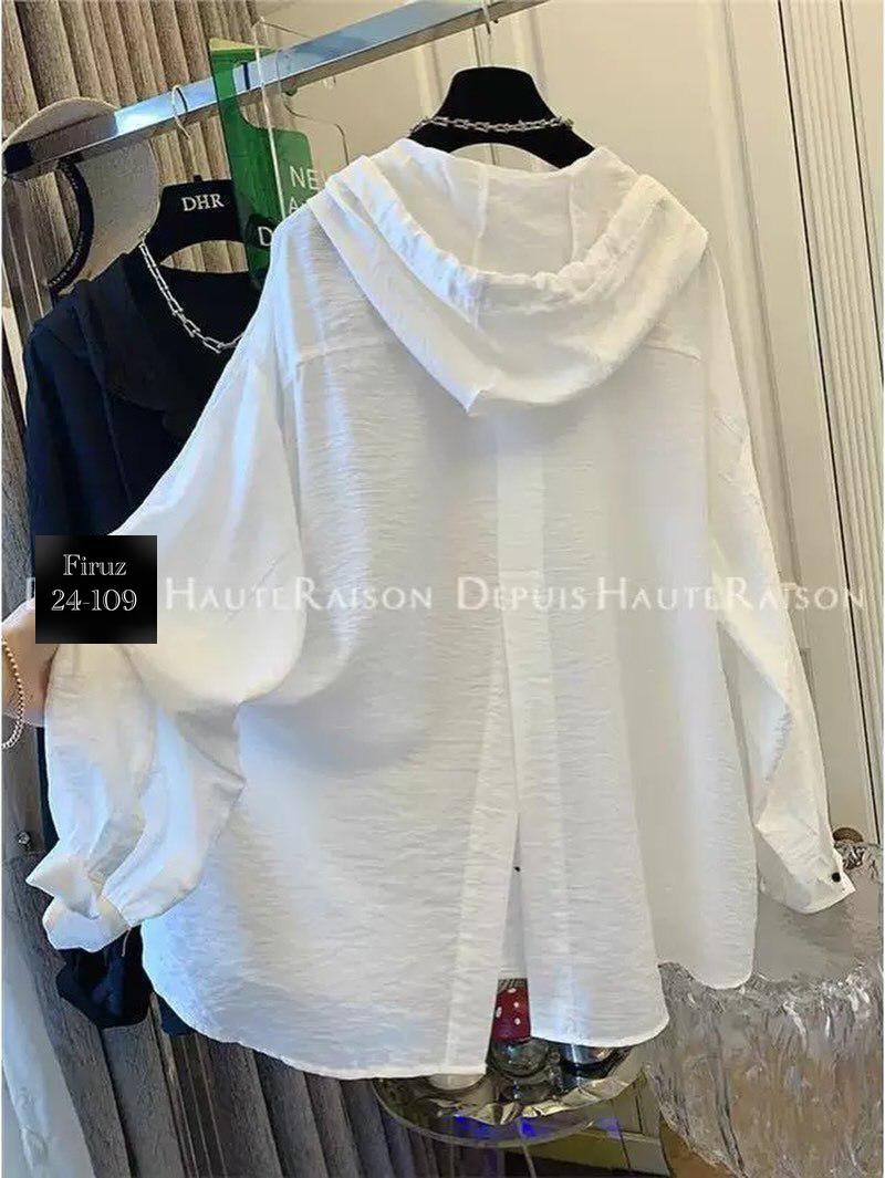 блузка с капюшоном,повседневная рубашка,рубашка с капюшоном,одежда с капюшоном,чёрная рубашка женская оверсайз