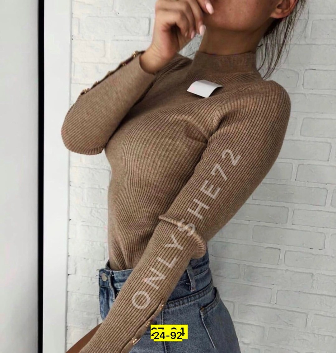 женская водолазка лапша,водолазка с пуговицами на рукаве,женский свитер водолазка с металлическими пуговицами,кофта,водолазка женская