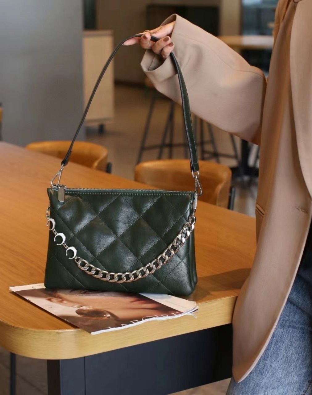 модная сумка,сумка с цепочкой,женская сумка,сумка женская бордовая,сумка