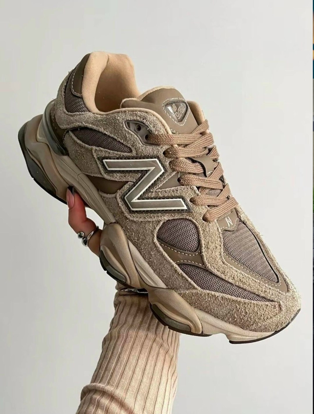 кроссовки new balance 9060 коричневые,кроссовки new balance 9060,кроссовки new balance 9060 mushroom brown,кроссовки new balance 9060 бежевые,кроссовки nb 9060 mushroom brown