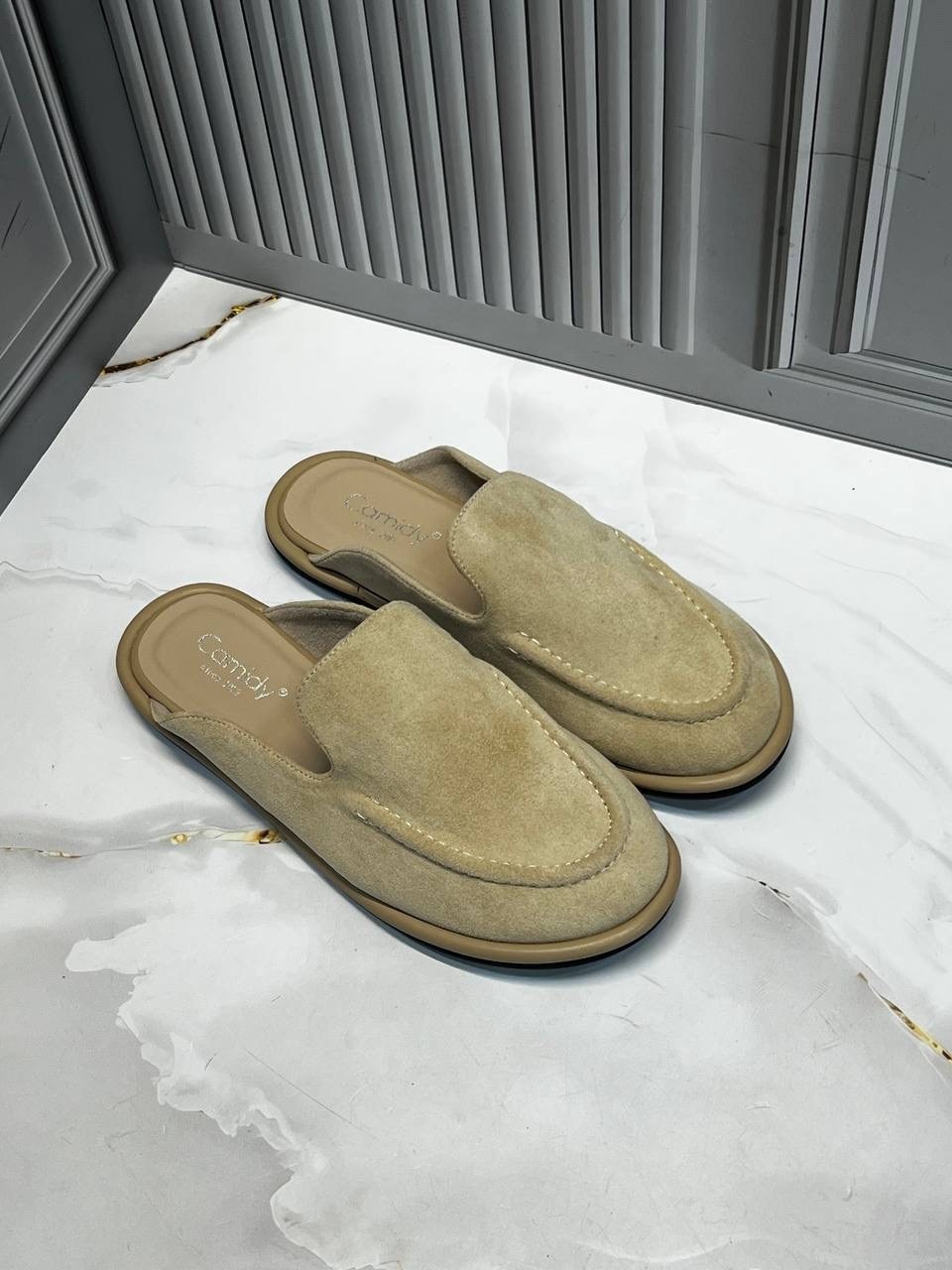 ,замшевые мюли,лоферы loro piana,мюли loro piana,женская