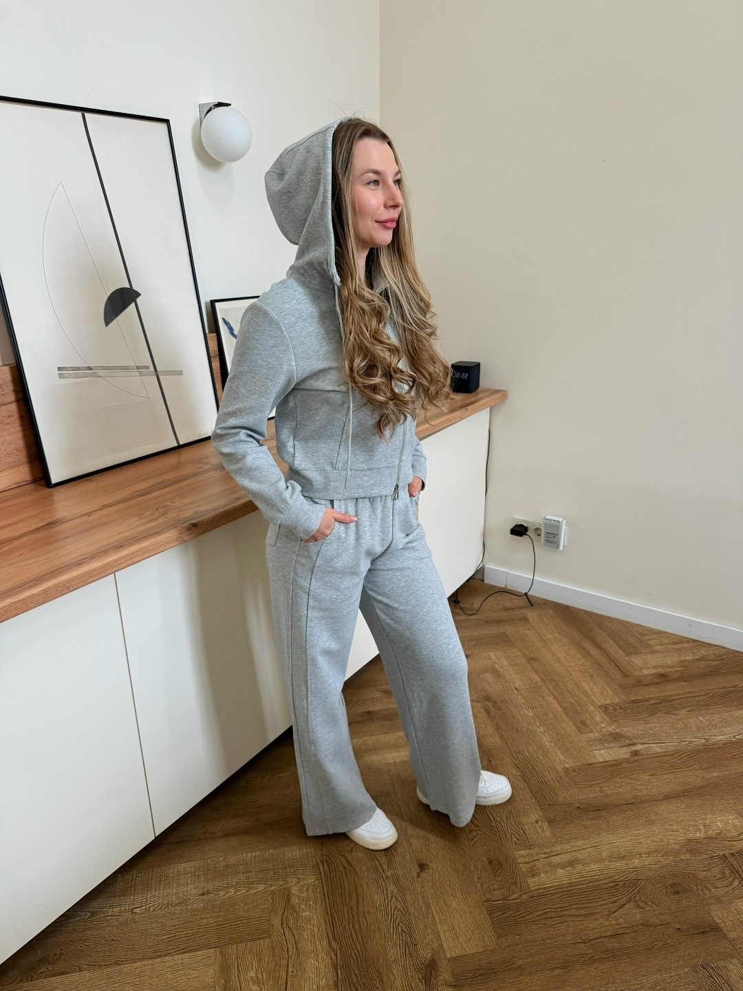 костюм трикотажный,спортивный костюм женский,костюм спортивный,костюм с брюками,костюм серый