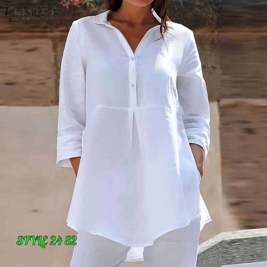 женская рубашка,туника рубашка женская,женская элегантная рубашка zanzea,женская блузка,женская рубашка оверсайз