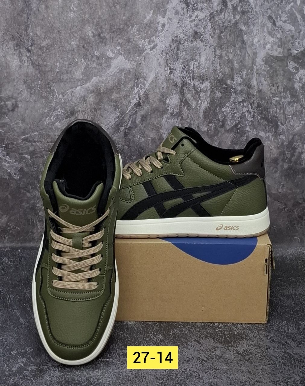 ,кроссовки мужские asics,кроссовки асикс хаки,кроссовки повседневные,кроссовки хаки