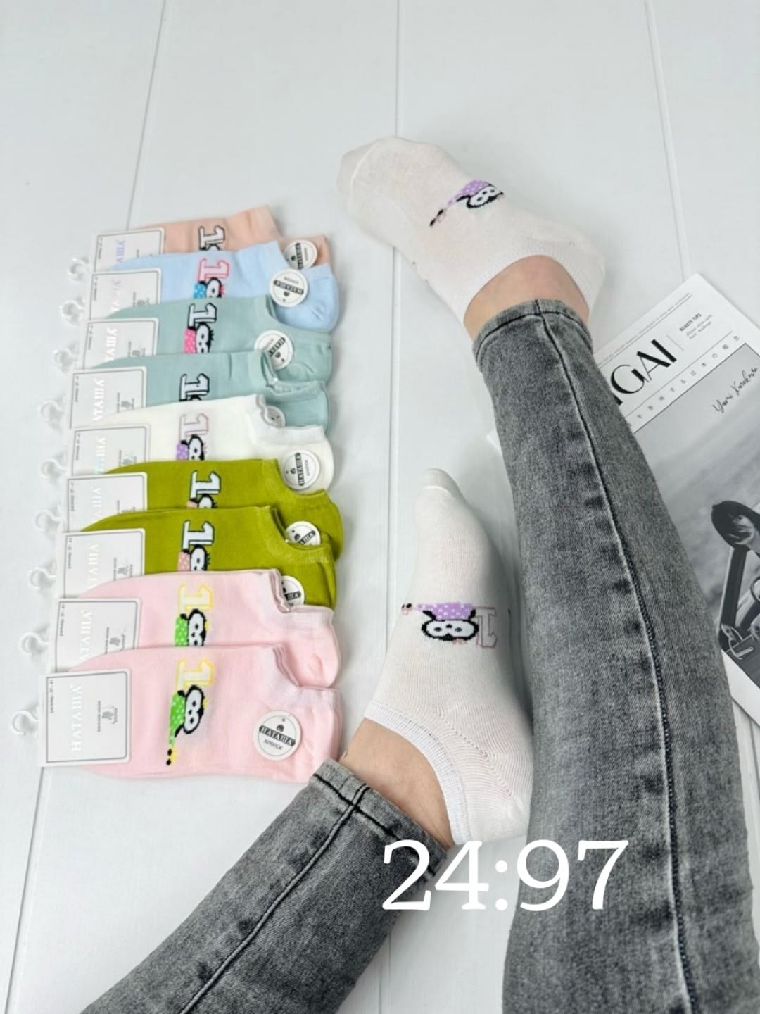 носки женские,носки женские 10 пар,женские носки хлопок,женские носочки,женские короткие носки