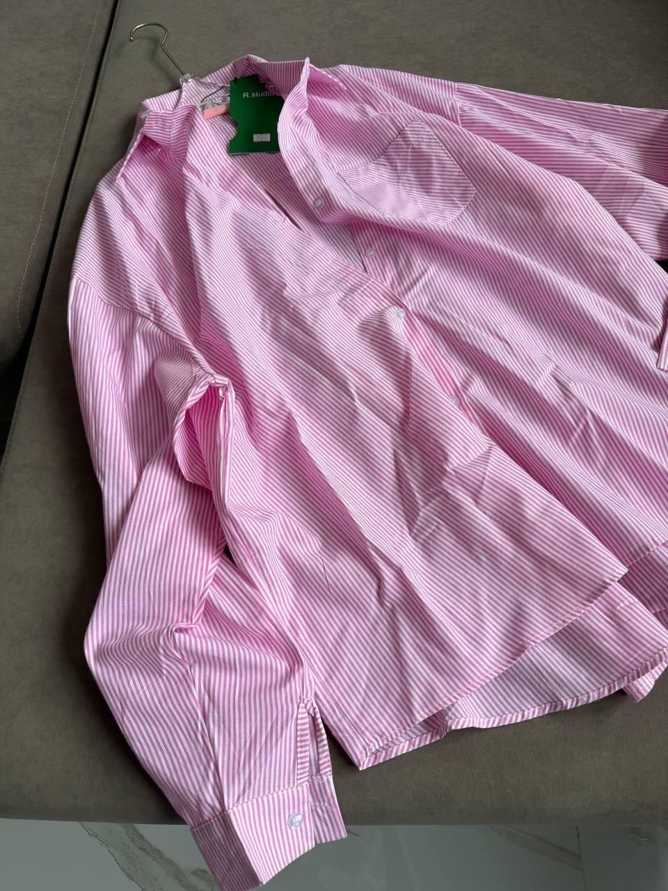 женская рубашка,zara рубашка в полоску оверсайз розовый,рубашка в розовую полоску женская,рубашка розовая,рубашка оверсайз в полоску розовая
