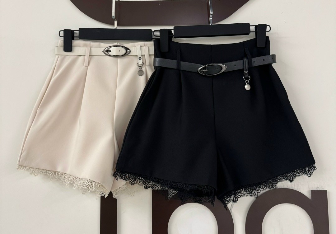 женские шорты,кружевные шорты,белые шорты,свободные шорты,шорты женские летние