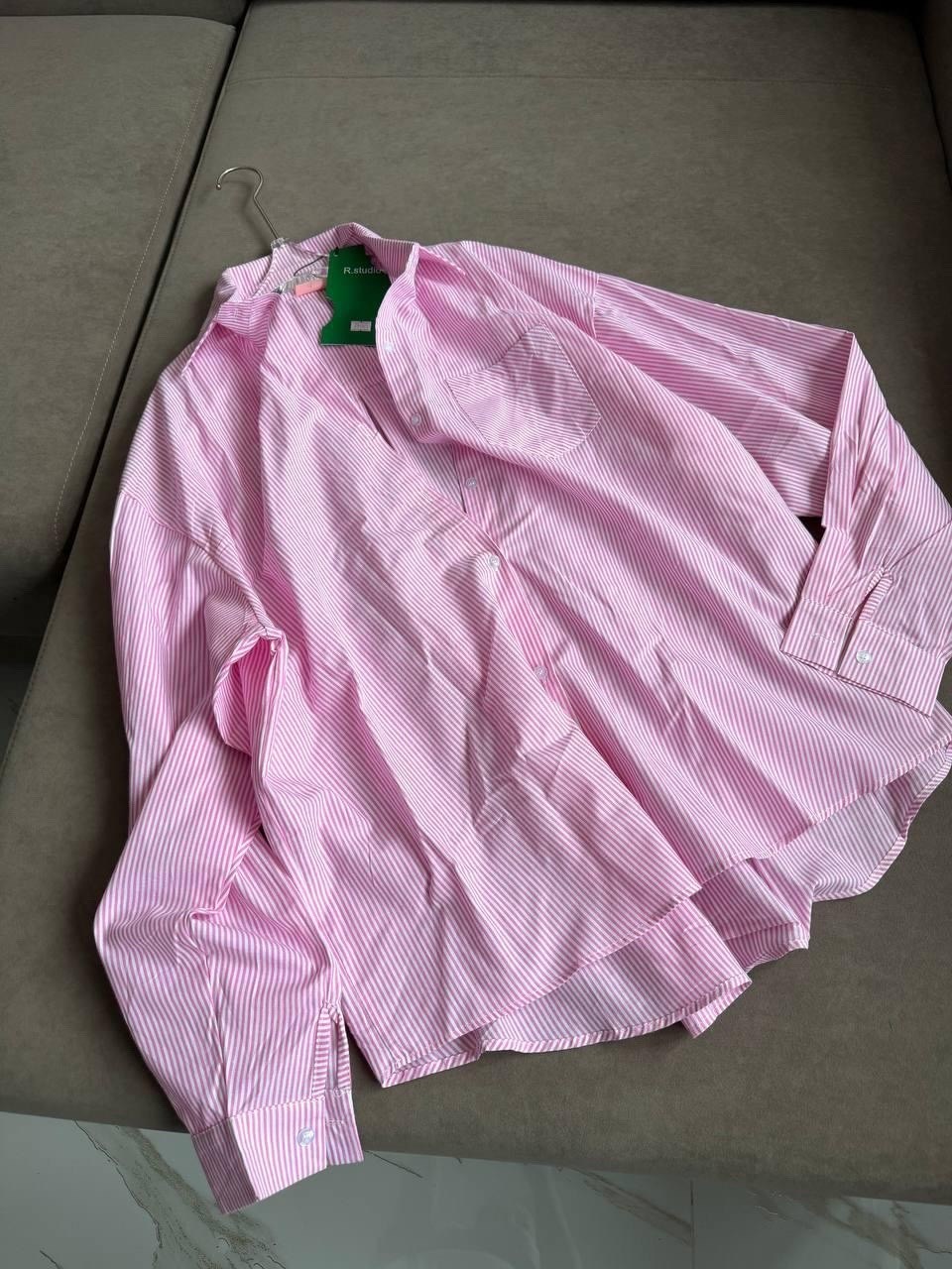 женская рубашка,zara рубашка в полоску оверсайз розовый,рубашка в розовую полоску женская,рубашка розовая,рубашка оверсайз в полоску розовая