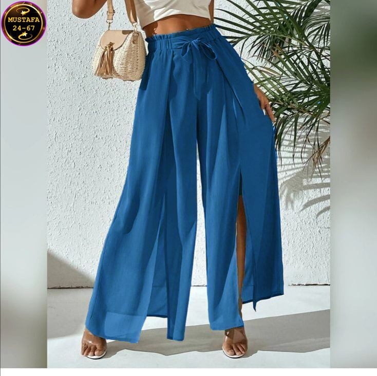 женские широкие брюки,брюки штаны широкие,женские летние брюки с разрезами,летние брюки женские,брюки женские летние палаццо арт. 11263381