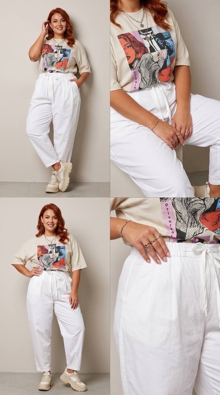 свободные брюки,широкие брюки,брюки льняные,одежда комплект