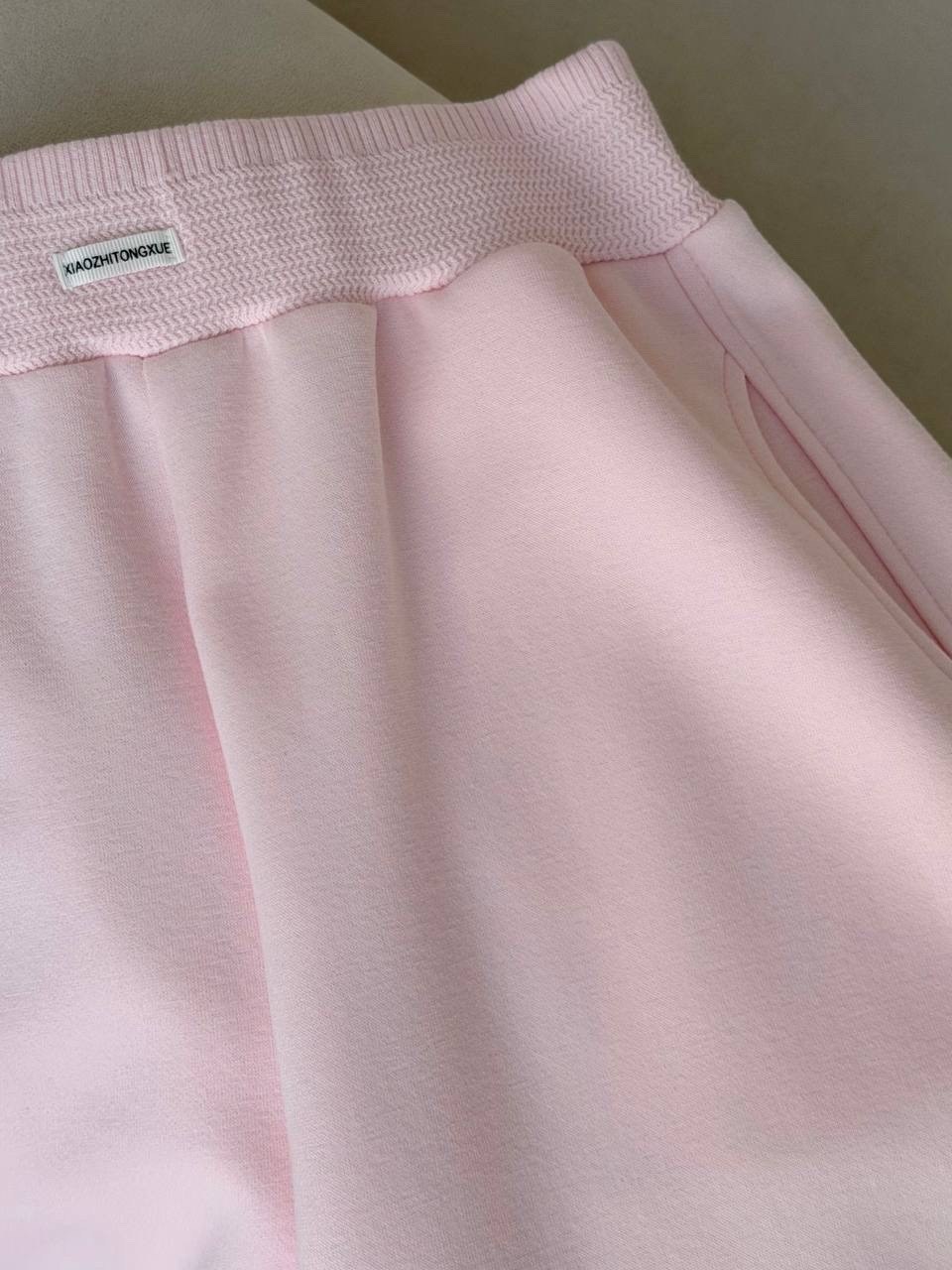 костюм спортивный,костюм спортивный со штанами палаццо и зип худи micca 362777071,розовый костюм,костюм спортивный розовый,женский костюм