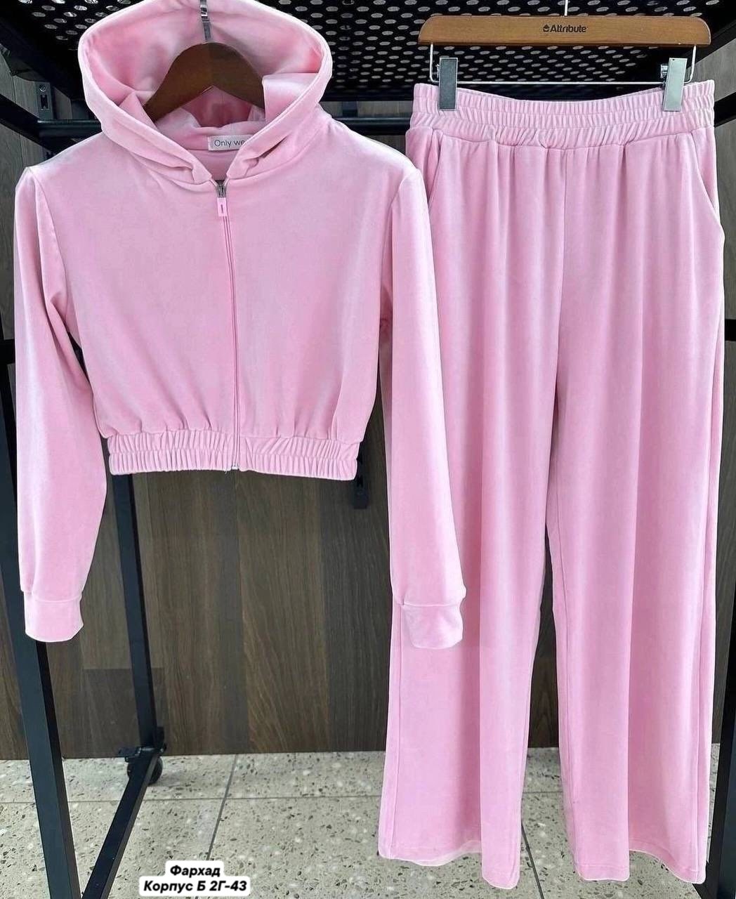 велюровый костюм спортивный,велюровый костюм теплый,велюровый костюм женский,розовый велюровый костюм abdu collection,костюм велюровый