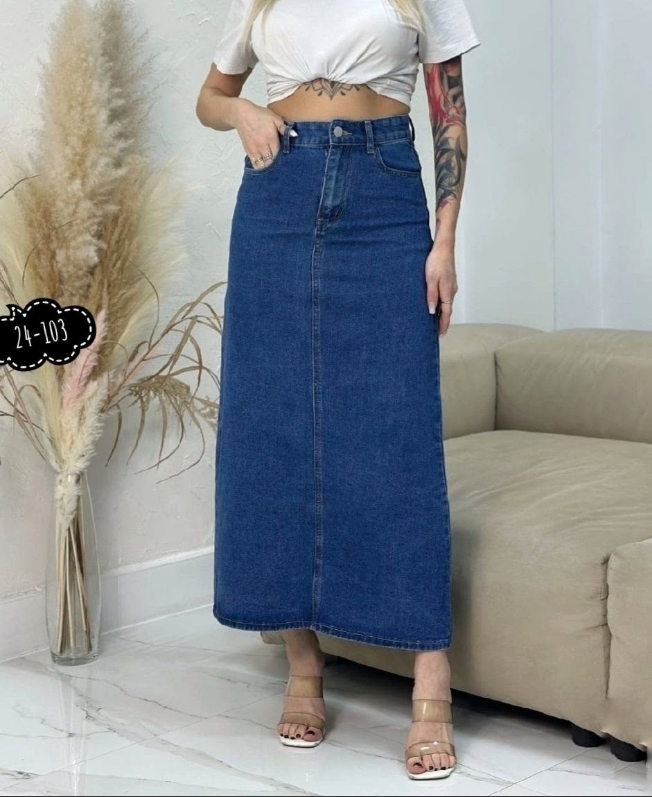 джинсовая юбка длинная,джинсовая юбка макси,джинсовая юбка миди,юбка джинсовая,джинсовая юбка-макси с завышенной талией