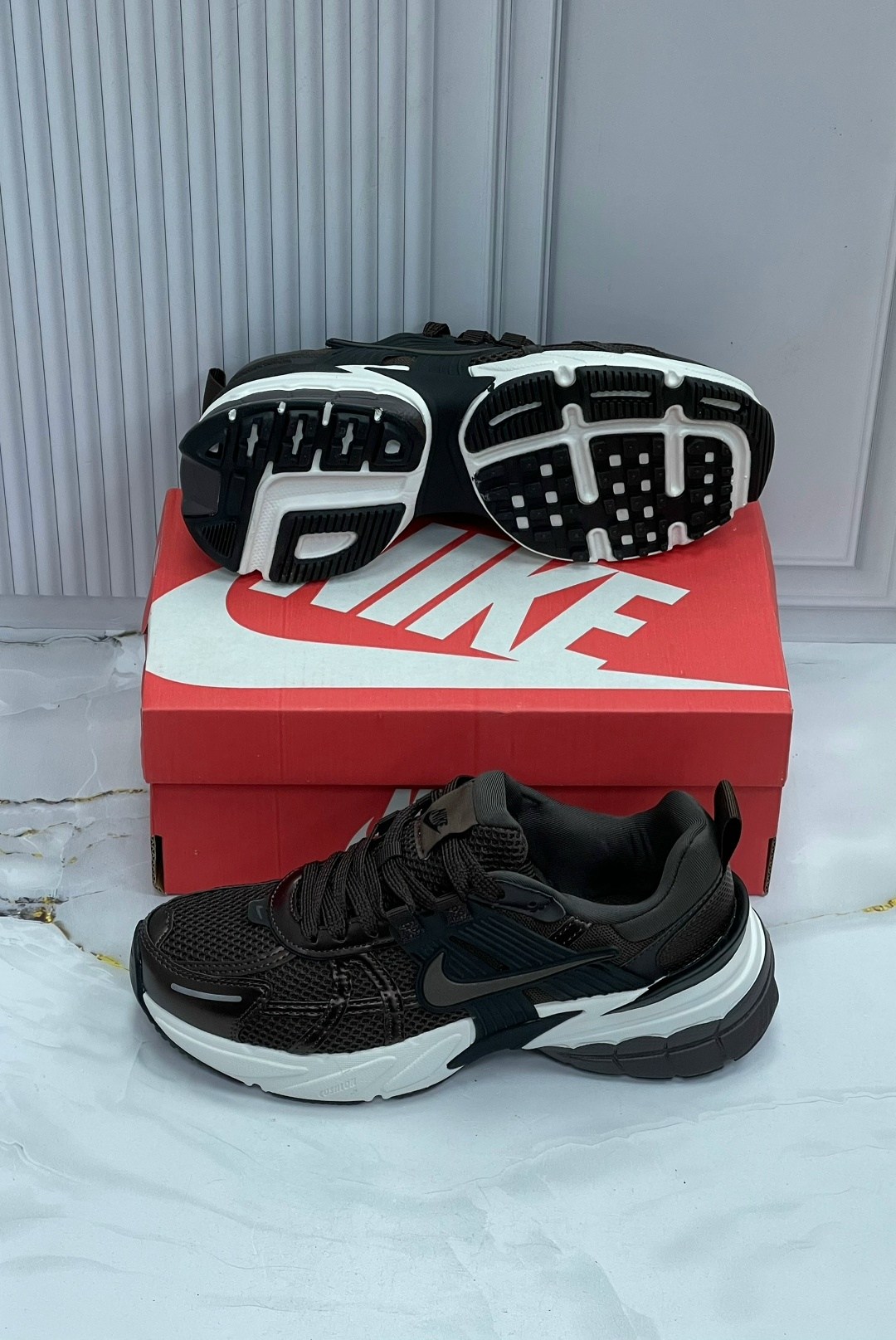 кроссовки nike,кроссовки nike v 2 k run,женские повседневные кроссовки nike v2k run коричневый,кроссовки,женские кроссовки nike
