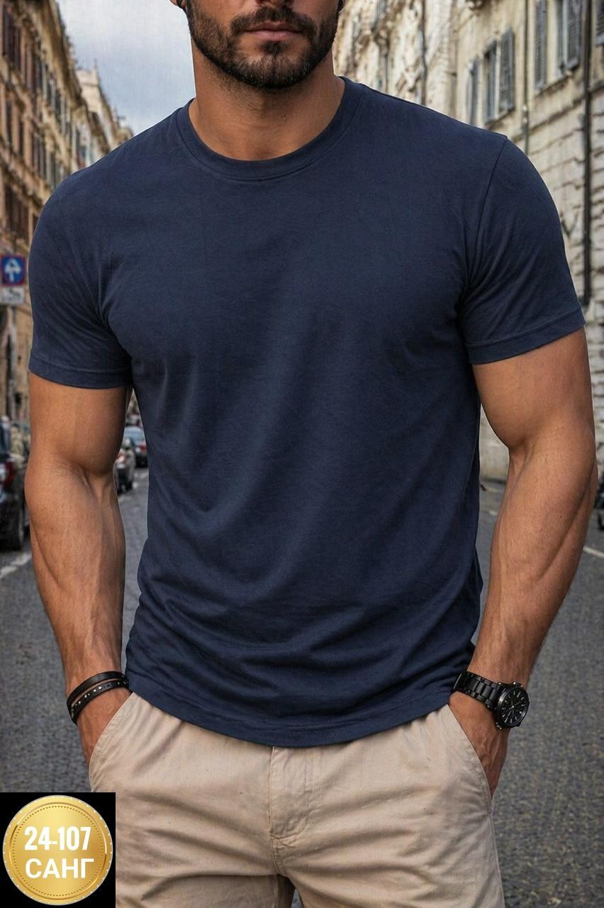 мужская футболка,мужская однотонная футболка черная vd107,футболка для мужчин хлопок,мужская однотонная футболка,футболки для мужчин