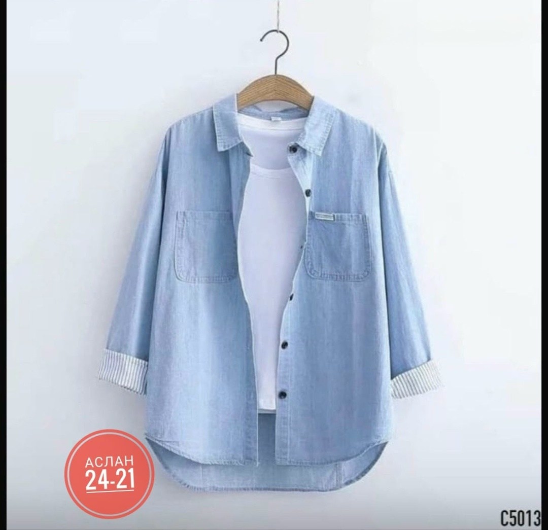 рубашка женская джинсовая,джинсовая рубашка женская 2026,женская джинсовая рубашка с длинным рукавом,рубашка с длинным рукавом джинсовая,рубашка повседневная джинсовая