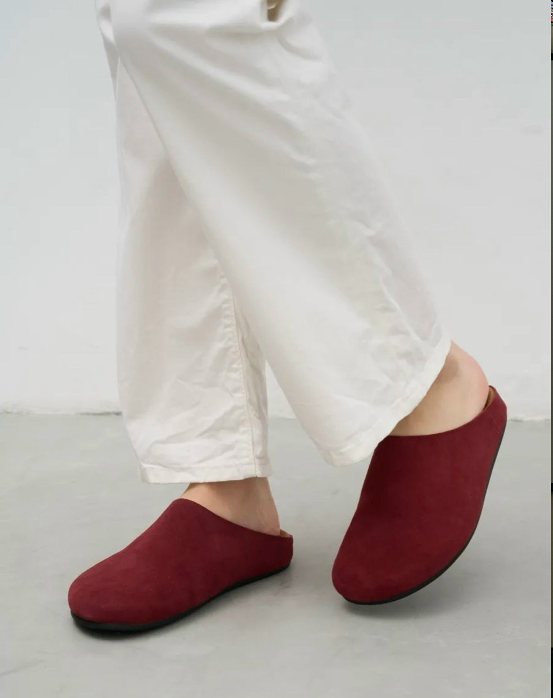 ,мюли ортопедические женские,мюли из натуральной замши,мюли женские,домашняя