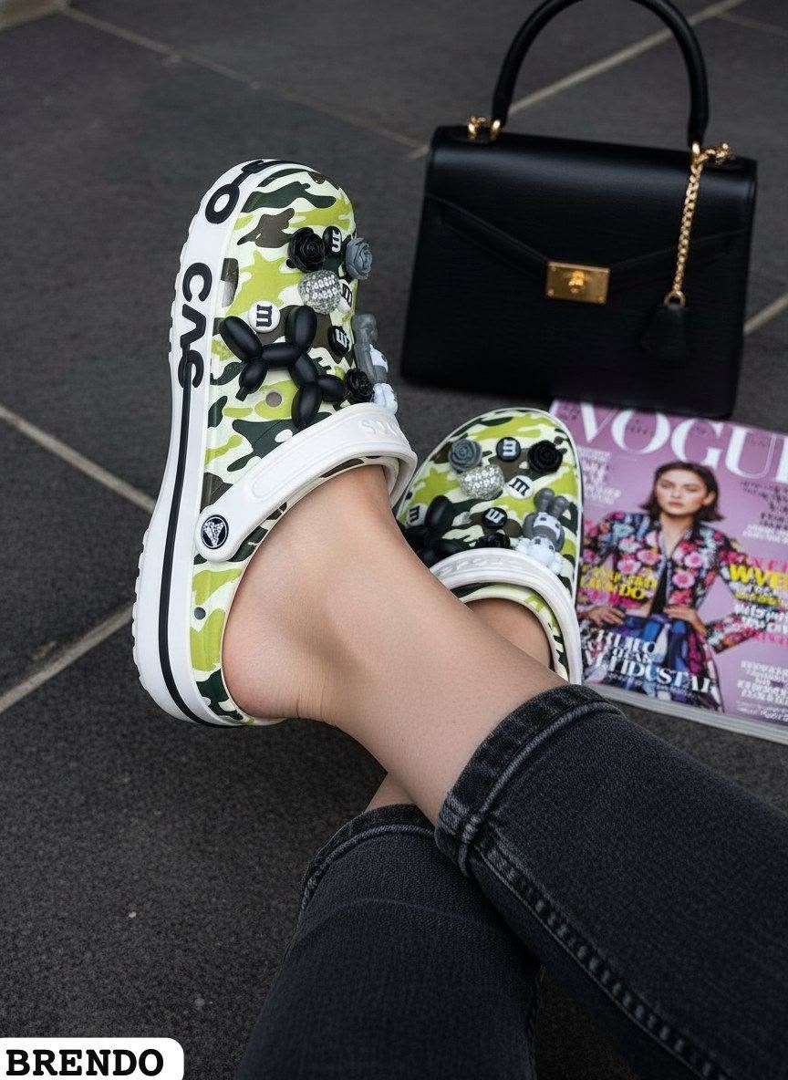 ,сандалии модные,оригинальные кроксы,дизайнерская ,крокс