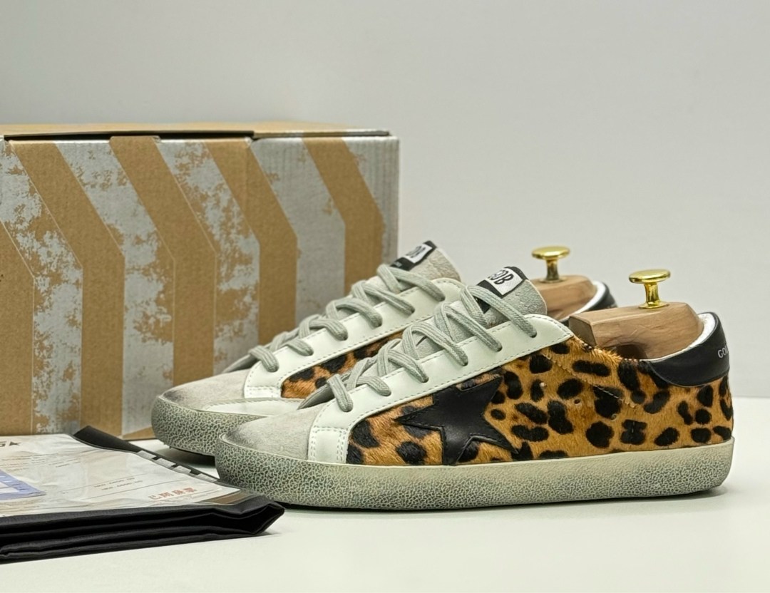 golden goose леопардовые,golden goose кеды леопард,кроссовки golden goose wmns superstar leopard коричневый,,кеды golden goose