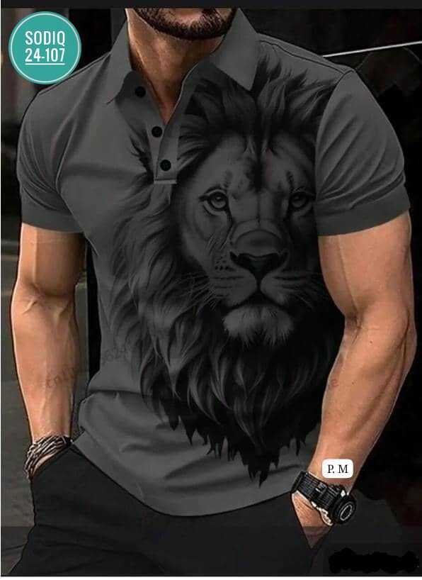 футболка поло мужская,футболка для мужчин хб,мужская рубашка поло с принтом,футболка для мужественных образов с королем,мужская рубашка поло