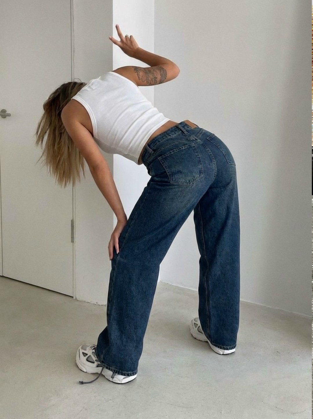 джинсы широкие с высокой посадкой dh fashion,джинсы стильные,широкие джинсы y2k,широкие джинсы,женские джинсы