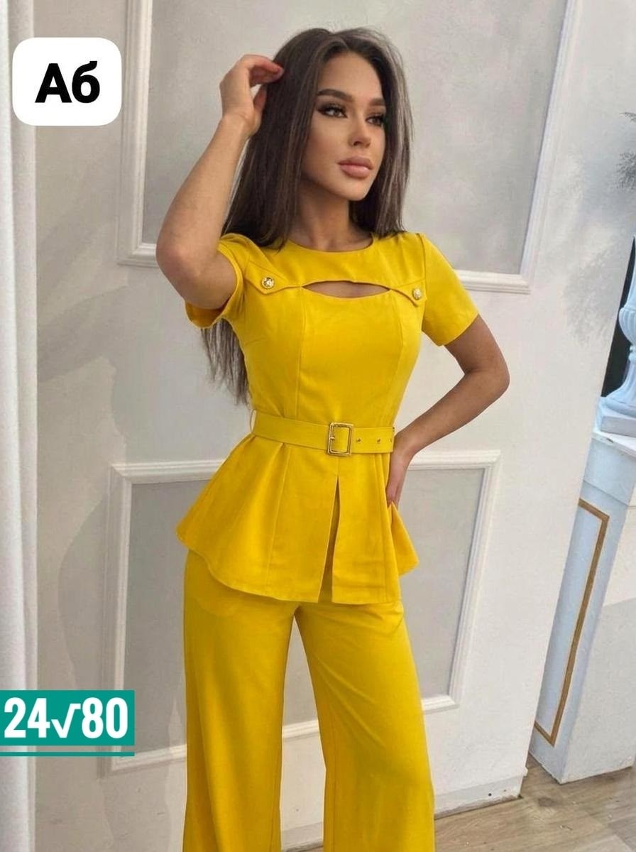 брючный костюм женский,синий брючный костюм женский,брючный костюм с баской,голубой брючный костюм женский,вечерний брючный костюм