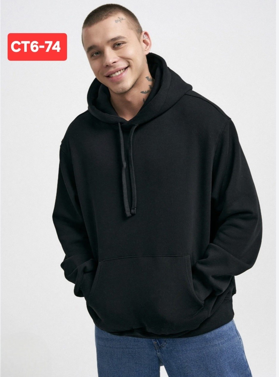 черная мужская толстовка,мужское худи,худи оверсайз с капюшоном и начесом твое,мужская толстовка,толстовка с капюшоном