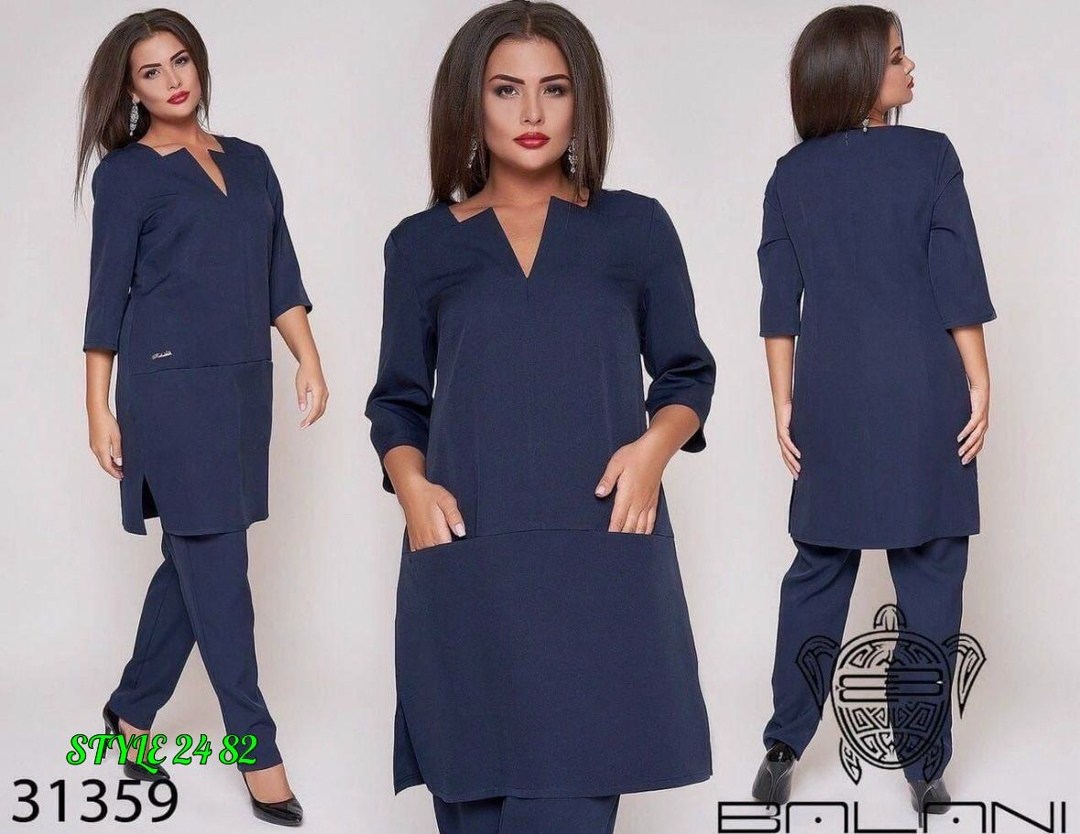 минова костюмы женские брючные,женские костюмы,женский костюм двойка,костюм двойка,костюм с длинной туникой