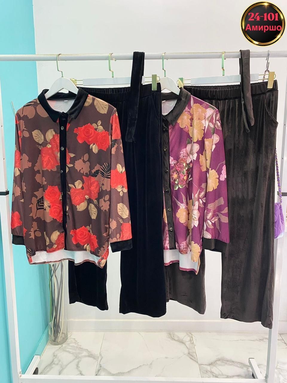 женские костюмы больших размеров,на полных велюровый спортивный костюм,костюм велюровый,костюм с брюками,cпортивный костюм велюровый