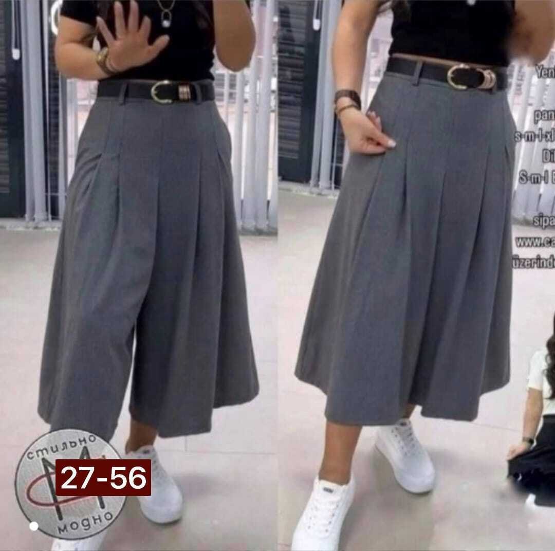 брюки кюлоты женские арт. 10486125,брюки юбка женские,юбка штаны,брюки юбка,брюки кюлоты