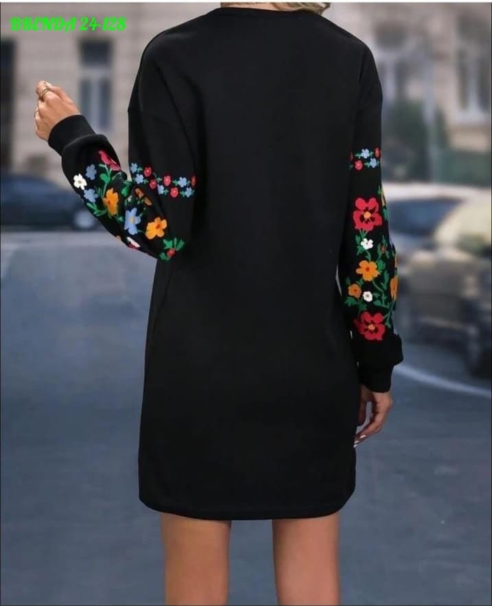 платье ткань трикотаж,платье с вышитыми рукавами,платье для женщин,трикотажные женские платья,платье в двух расцветка ткань: трикотаж