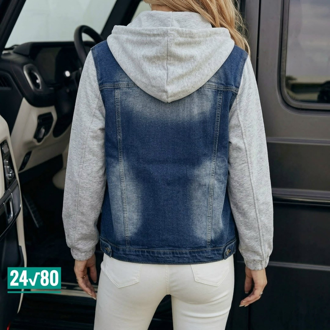 женская джинсовая куртка с капюшоном,женская джинсовая куртка,джинсовая куртка с капюшоном,джинсовая куртка,джинсовый жилет женский