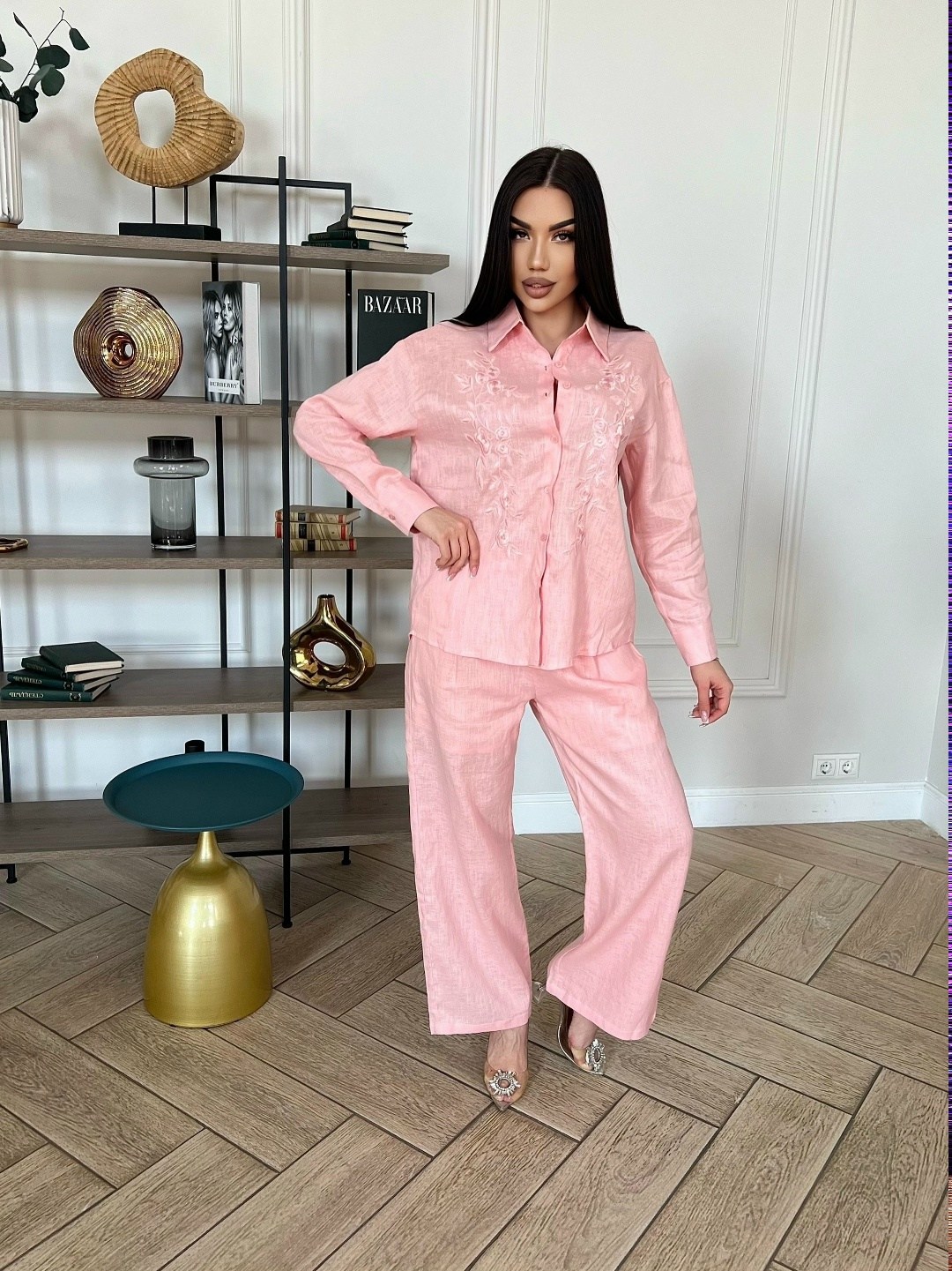 льняной костюм с брюками,костюм с брюками,стильные костюмы,белый брючный костюм,брючный костюм элегантный