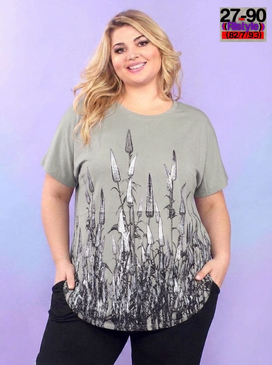 футболки для полных женщин,туника серебро интикома,туники полным женщинам, больших размеров,женская футболка больших размеров