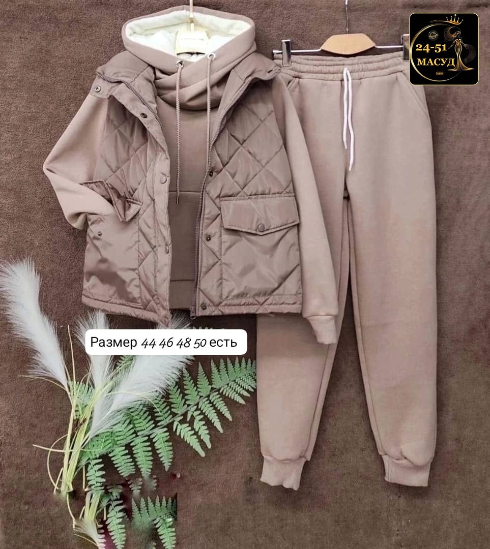 женский костюм тройка,костюм женский спортивный теплый тройка с жилетом,костюм на флисе,костюм женский,костюм женский спортивный тройка с жилетом утепленный