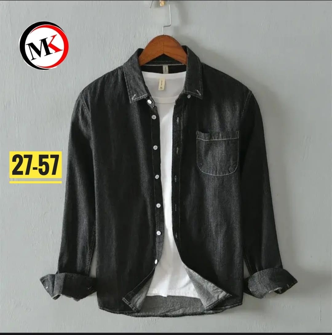 мужская джинсовая рубашка с длинными рукавами,рубашка с длинным рукавом джинсовая,повседневная рубашка,мужская рубашка из хлопка,мужская джинсовая рубашка