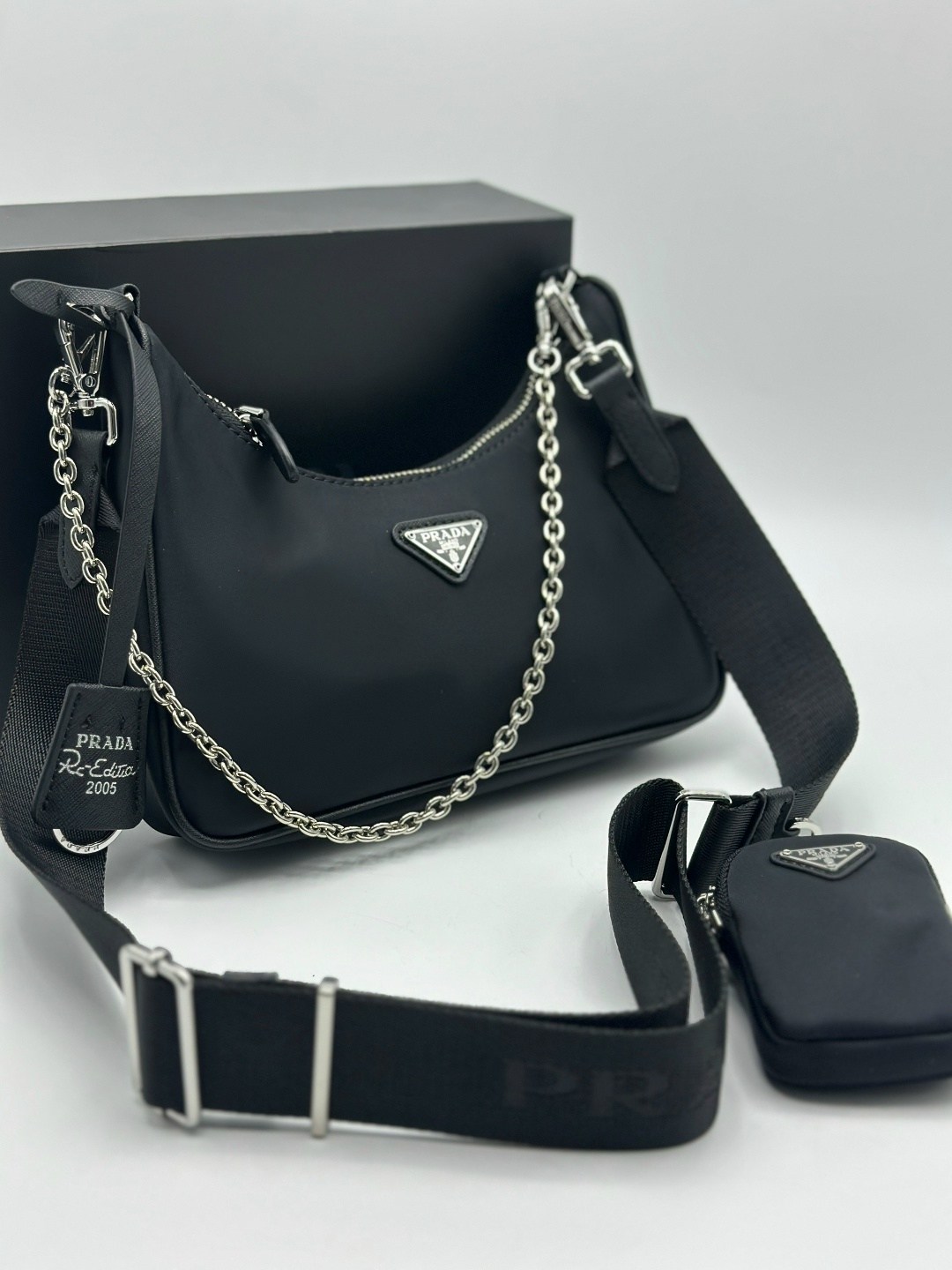 женская сумка prada,сумка prada,prada сумка на плечо,сумка прада милано черная,сумка prada черная