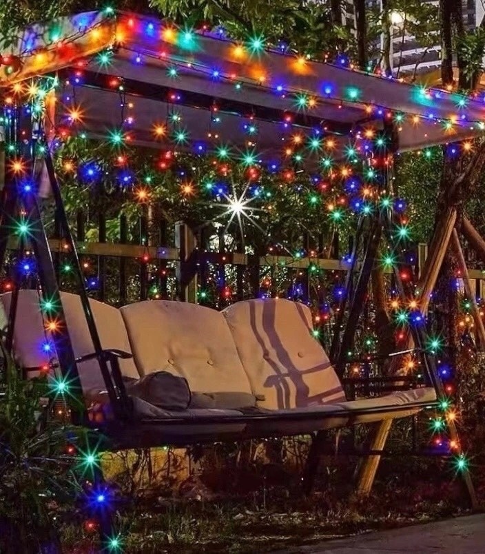 подсветка деревьев,гирлянды на дерево клип лайт quality light 60 м,christmas light,украшение деревьев гирляндами,botanical garden