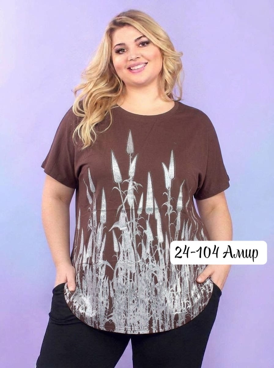 женская футболка больших размеров,туника серебро интикома,женская туника,футболки для полных женщин,туники полным женщинам