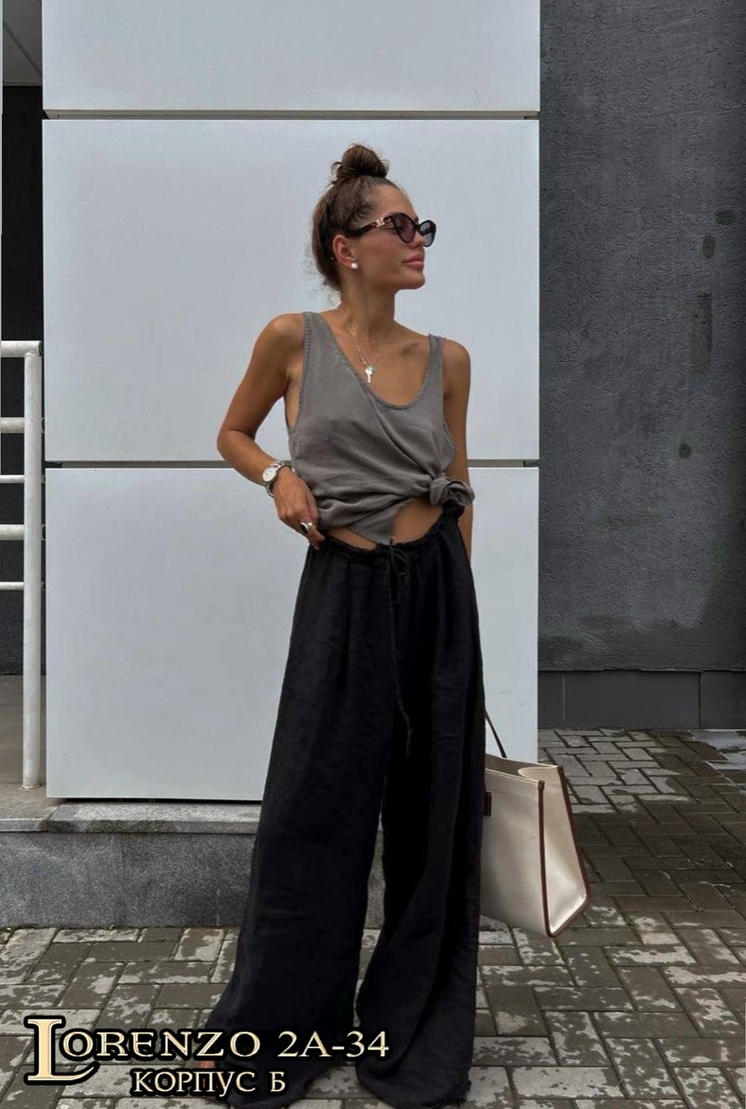 белые брюки,льняные брюки летние,льняные брюки женские плаццо,брюки кюлоты палаццо,брюки льняные летние на завязках aksenova