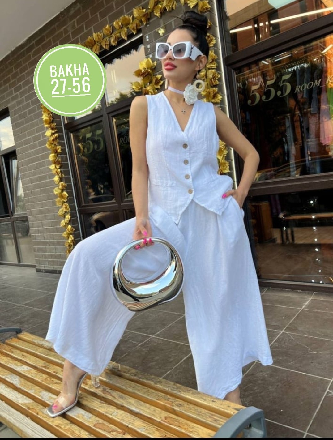 белый брючный костюм,костюм брючный с жилетом,льняной костюм с жилетом женский,костюм с жилетом,летние костюмы