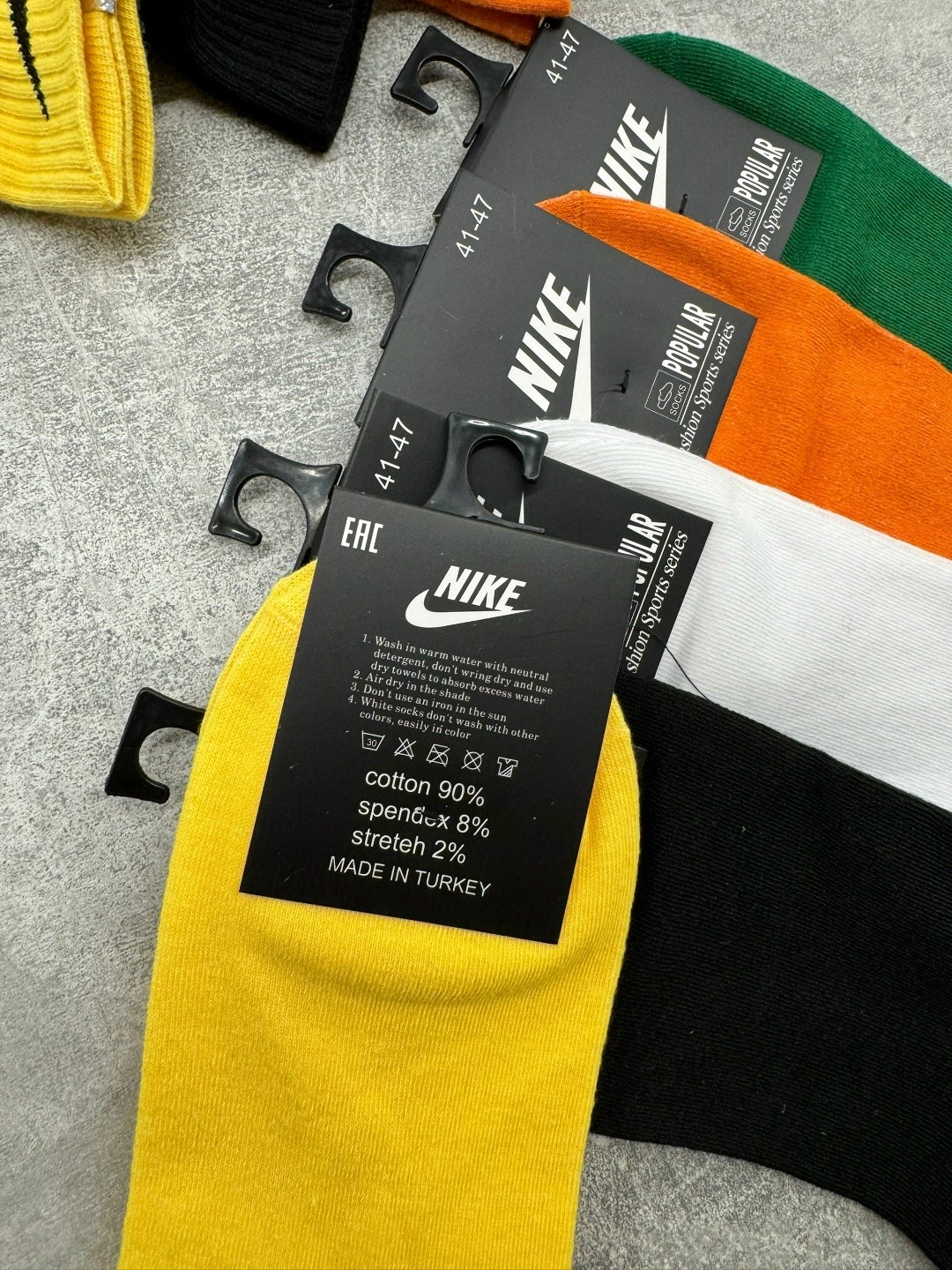 комплект носков nike,носки мужские nike,носки мужские nike 10 пар,носки nike разноцветные,носки nike